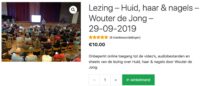Lezing – Huid, haar & nagels – Wouter de Jong