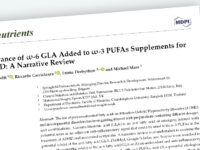 Omega 6-vetzuur GLA belangrijk bij ADHD