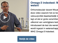 Lezing Omega-3 indextest: Meten is weten!