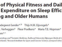 Verbrand meer calorieën, slaap beter