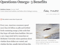 Alleen in combinatie met lichaamsbeweging verbetert visolie werking insuline