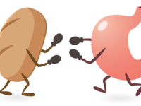 Rol gluten bij maag-darmklachten