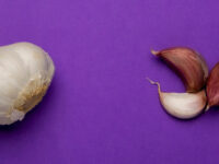 Purperen knoflook voor betere doorbloeding